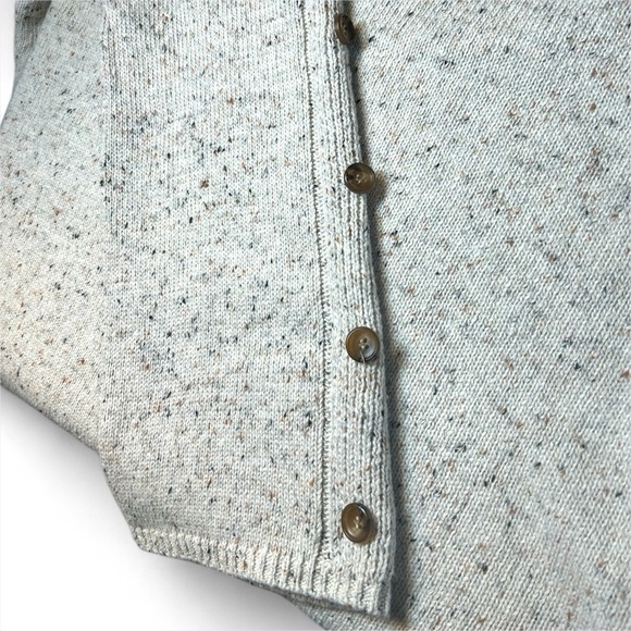 Lane Bryant Women's Knit Sweater Beige Button Wide Sleeve Size 14/16 - Picture 5 of 6